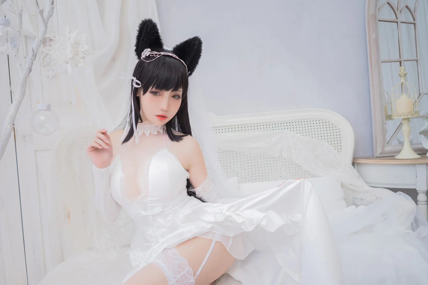 焖焖碳 - 碧蓝航线·爱宕 花嫁 [20P-211MB] tg@simisebaisi 【丝足阁】004.webp